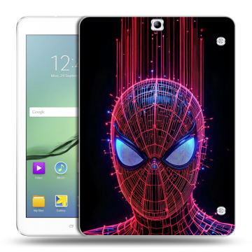 Силиконовый чехол на Samsung Galaxy Tab S2 9.7 с принтом Spiderman Человек паук Силиконовый чехол на Samsung Galaxy Tab S2 9.7 с принтом Spiderman Человек паук