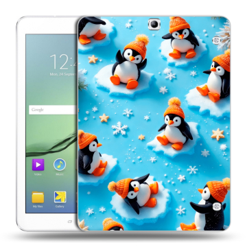 Силиконовый чехол на Samsung Galaxy Tab S2 9.7 с принтом Новый год