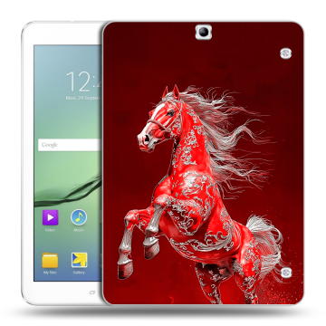 Силиконовый чехол на Samsung Galaxy Tab S2 9.7 с принтом Новый год