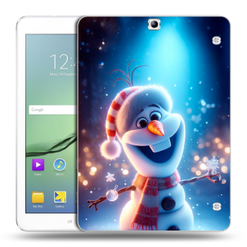 Силиконовый чехол на Samsung Galaxy Tab S2 9.7 с принтом Новый год
