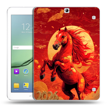 Силиконовый чехол на Samsung Galaxy Tab S2 9.7 с принтом Новый год