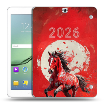 Силиконовый чехол на Samsung Galaxy Tab S2 9.7 с принтом Новый год