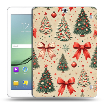 Силиконовый чехол на Samsung Galaxy Tab S2 9.7 с принтом Новый год