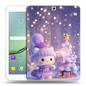 Силиконовый чехол на Samsung Galaxy Tab S2 9.7 с принтом Новый год
