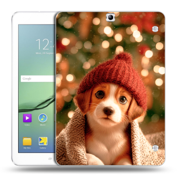 Силиконовый чехол на Samsung Galaxy Tab S2 9.7 с принтом Новый год