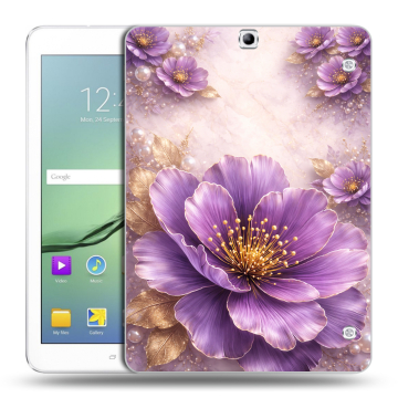 Силиконовый чехол на Samsung Galaxy Tab S2 9.7 с принтом женский