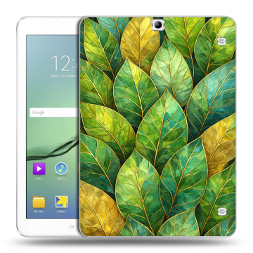 Силиконовый чехол на Samsung Galaxy Tab S2 9.7 с принтом женский