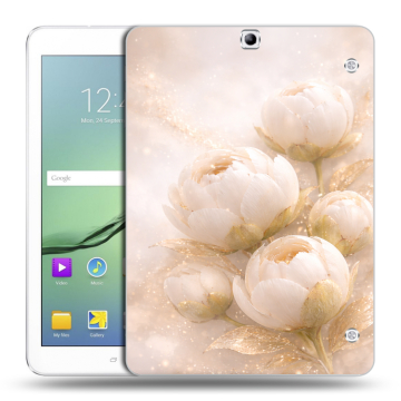 Силиконовый чехол на Samsung Galaxy Tab S2 9.7 с принтом женский