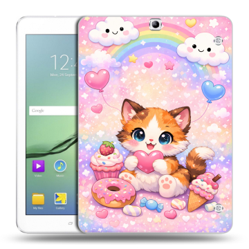 Силиконовый чехол на Samsung Galaxy Tab S2 9.7 с принтом для девочек Силиконовый чехол на Samsung Galaxy Tab S2 9.7 с принтом для девочек