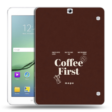Силиконовый чехол на Samsung Galaxy Tab S2 9.7 с принтом женский