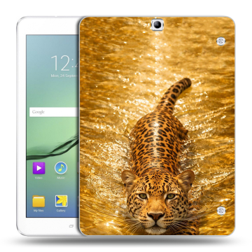 Силиконовый чехол на Samsung Galaxy Tab S2 9.7 с принтом женский