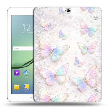 Силиконовый чехол на Samsung Galaxy Tab S2 9.7 с принтом женский