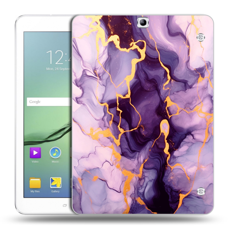Силиконовый чехол на планшета Samsung Galaxy Tab S2 9.7 с принтом Мрамор Силиконовый чехол на планшета Samsung Galaxy Tab S2 9.7 с принтом Мрамор