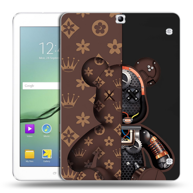 Силиконовый чехол на Samsung Galaxy Tab S2 9.7 с принтом Луи робот Силиконовый чехол на Samsung Galaxy Tab S2 9.7 с принтом Луи робот