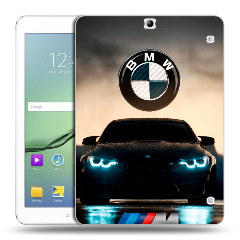Силиконовый чехол на Samsung Galaxy Tab S2 9.7 с принтом БМВ BMW Силиконовый чехол на Samsung Galaxy Tab S2 9.7 с принтом БМВ BMW
