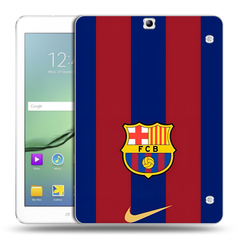 Силиконовый чехол на Samsung Galaxy Tab S2 9.7 с принтом Барселона Barcelona Силиконовый чехол на Samsung Galaxy Tab S2 9.7 с принтом Барселона Barcelona