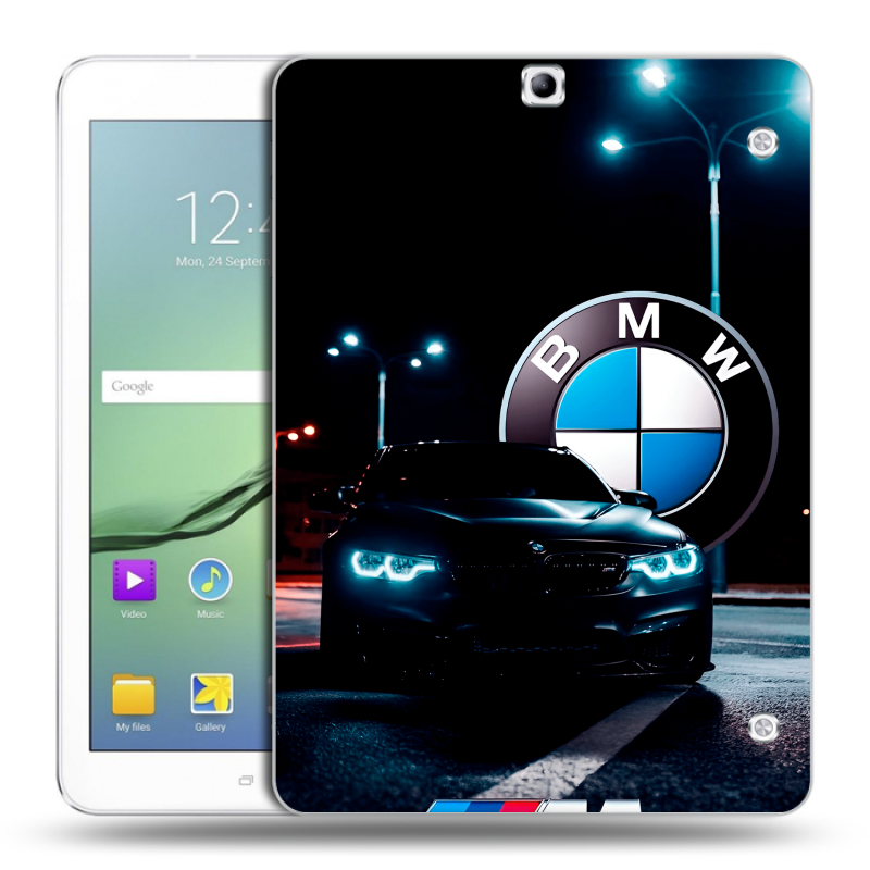 Силиконовый чехол на Samsung Galaxy Tab S2 9.7 с принтом БМВ BMW Силиконовый чехол на Samsung Galaxy Tab S2 9.7 с принтом БМВ BMW