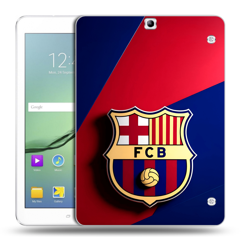 Силиконовый чехол на планшета Samsung Galaxy Tab S2 9.7 с принтом Барселона Barcelona Силиконовый чехол на планшета Samsung Galaxy Tab S2 9.7 с принтом Барселона Barcelona