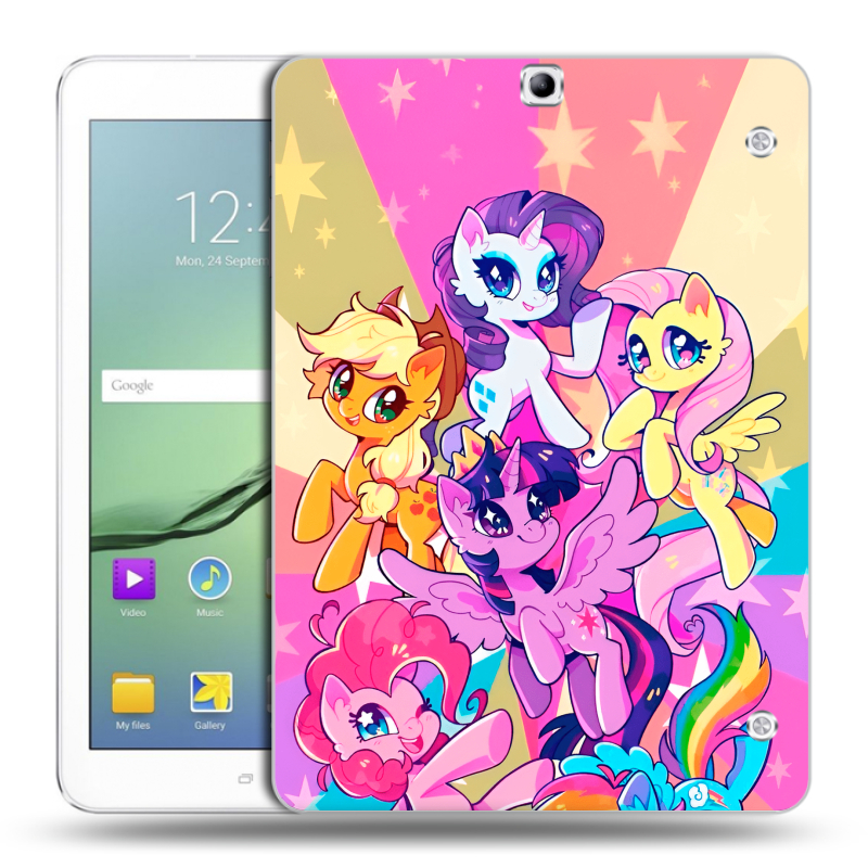 Силиконовый чехол на планшета Samsung Galaxy Tab S2 9.7 с принтом My little pony Дружба чудо Силиконовый чехол на планшета Samsung Galaxy Tab S2 9.7 с принтом My little pony Дружба чудо