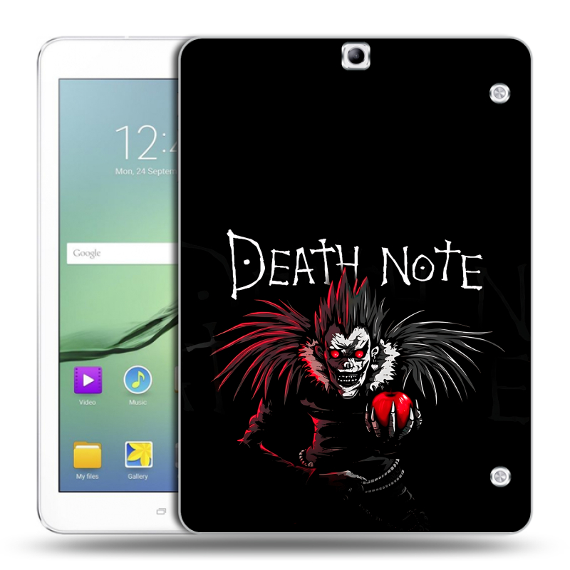 Силиконовый чехол на Samsung Galaxy Tab S2 9.7 с принтом Death note Тетрадь смерти Силиконовый чехол на Samsung Galaxy Tab S2 9.7 с принтом Death note Тетрадь смерти
