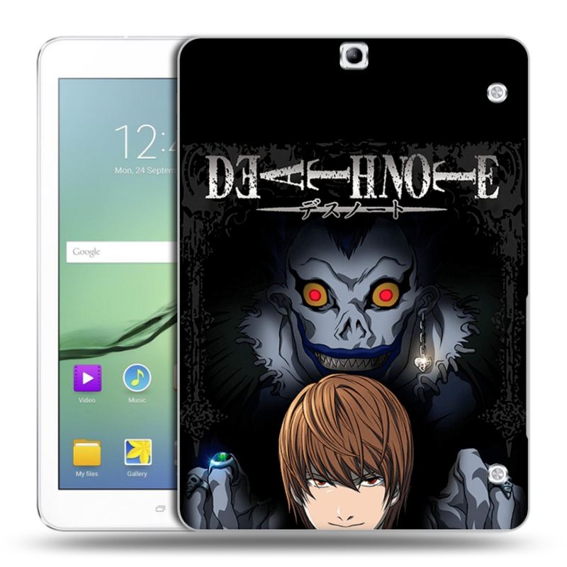 Силиконовый чехол на Samsung Galaxy Tab S2 9.7 с принтом Death note Тетрадь смерти Силиконовый чехол на Samsung Galaxy Tab S2 9.7 с принтом Death note Тетрадь смерти