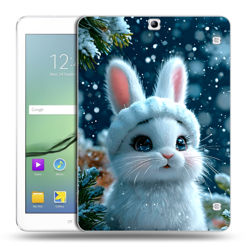 Силиконовый чехол на Samsung Galaxy Tab S2 9.7 с принтом Новый год Силиконовый чехол на Samsung Galaxy Tab S2 9.7 с принтом Новый год