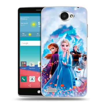 Пластиковый чехол на LG Max с принтом Холодное сердце Frozen Пластиковый чехол на LG Max с принтом Холодное сердце Frozen