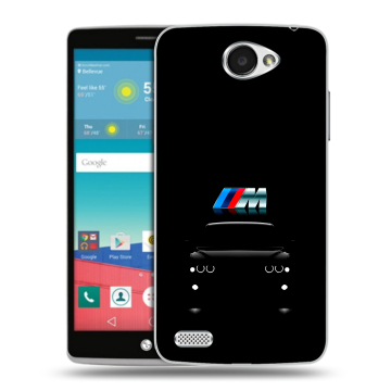 Пластиковый чехол на LG Max с принтом БМВ BMW