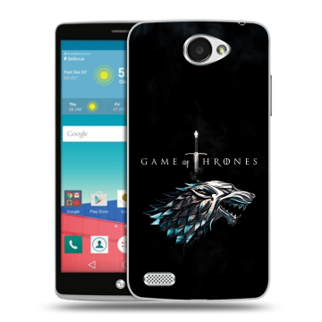 Пластиковый чехол на LG Max с принтом Игра Престолов Game Thrones