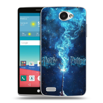 Пластиковый чехол на LG Max с принтом Harry Potter Гарри Поттер Пластиковый чехол на LG Max с принтом Harry Potter Гарри Поттер