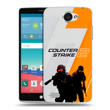 Пластиковый чехол на LG Max с принтом Counter Strike Пластиковый чехол на LG Max с принтом Counter Strike
