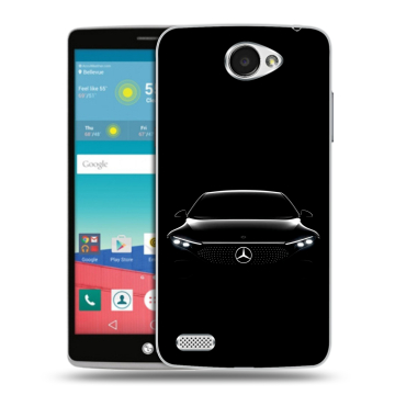 Пластиковый чехол на LG Max с принтом Mercedes Мерседес Пластиковый чехол на LG Max с принтом Mercedes Мерседес