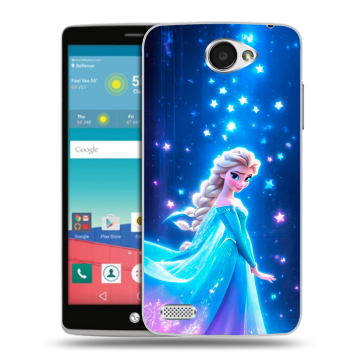 Пластиковый чехол на LG Max с принтом Холодное сердце Frozen Пластиковый чехол на LG Max с принтом Холодное сердце Frozen