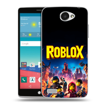 Пластиковый чехол на LG Max с принтом Roblox Роблокс Пластиковый чехол на LG Max с принтом Roblox Роблокс