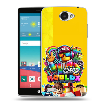 Пластиковый чехол на LG Max с принтом Roblox Роблокс Пластиковый чехол на LG Max с принтом Roblox Роблокс