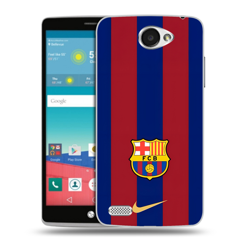 Пластиковый чехол на LG Max с принтом Барселона Barcelona Пластиковый чехол на LG Max с принтом Барселона Barcelona