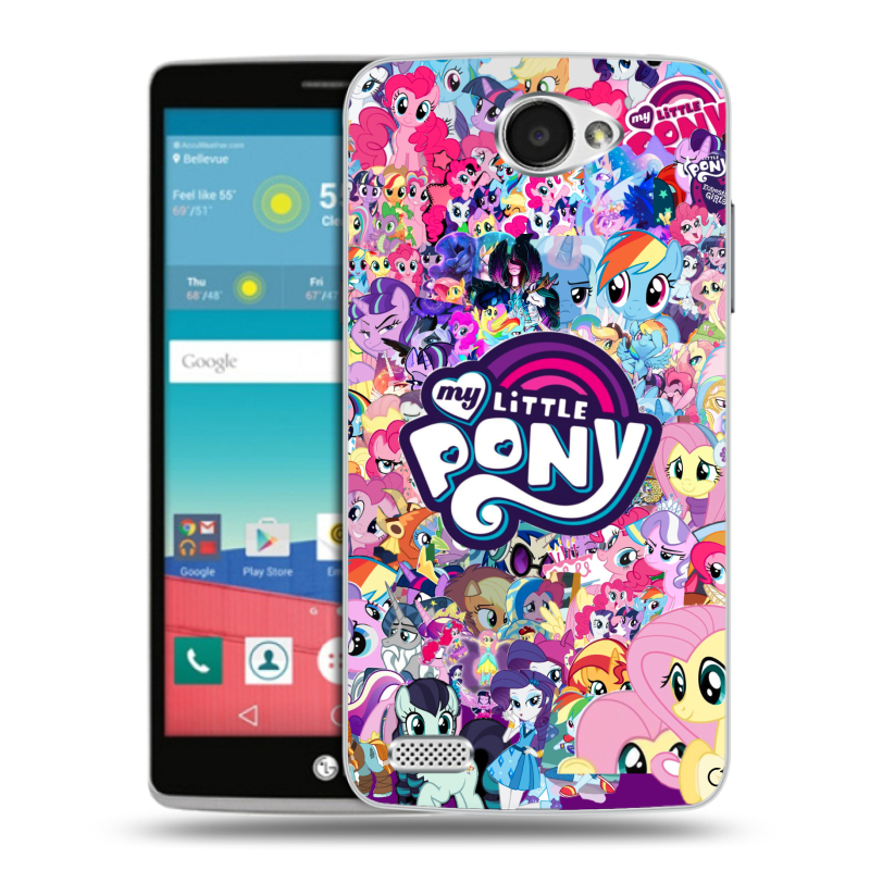 Пластиковый чехол на LG Max с принтом My little pony Дружба чудо Пластиковый чехол на LG Max с принтом My little pony Дружба чудо