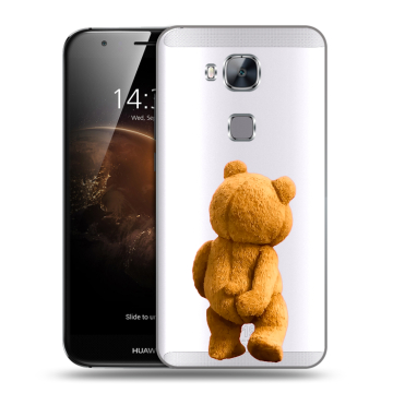 Пластиковый чехол на Huawei G8 с принтом Медведь