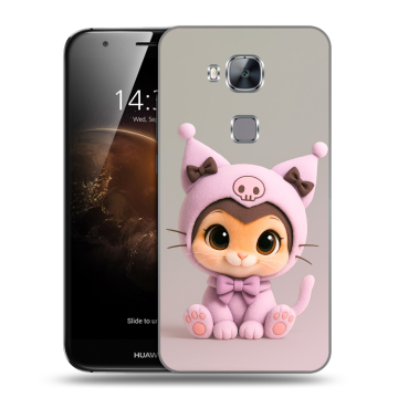 Пластиковый чехол на Huawei G8 с принтом Куроми Kuromi 