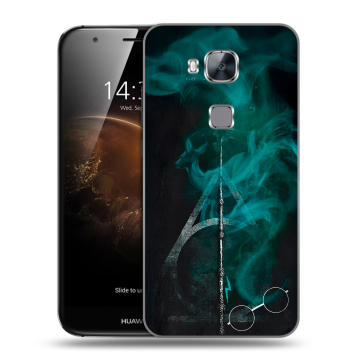 Пластиковый чехол на Huawei G8 с принтом Гарри Поттер Harry Potter