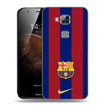 Пластиковый чехол на Huawei G8 с принтом Барселона Barcelona
