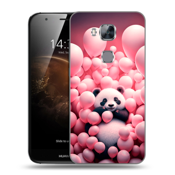 Пластиковый чехол на Huawei G8 с принтом Панда