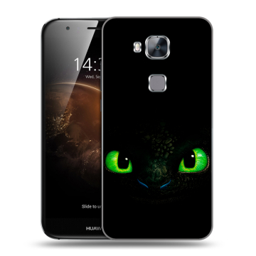Пластиковый чехол на Huawei G8 с принтом Как приручить дракона