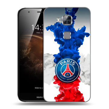 Пластиковый чехол на Huawei G8 с принтом PSG ПСЖ Пластиковый чехол на Huawei G8 с принтом PSG ПСЖ