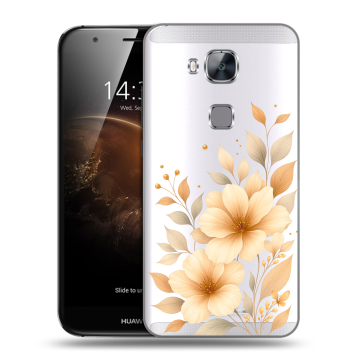 Пластиковый чехол на Huawei G8 с принтом для девушки Пластиковый чехол на Huawei G8 с принтом для девушки