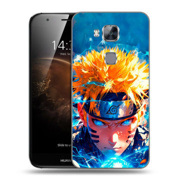 Пластиковый чехол на Huawei G8 с принтом Аниме Наруто Naruto