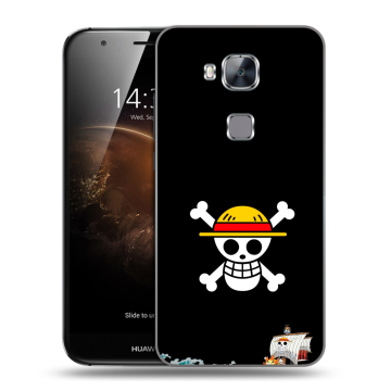 Пластиковый чехол на Huawei G8 с принтом One Piece Ван Пис