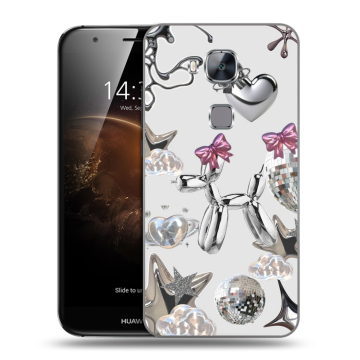 Пластиковый чехол на Huawei G8 с принтом Y2K