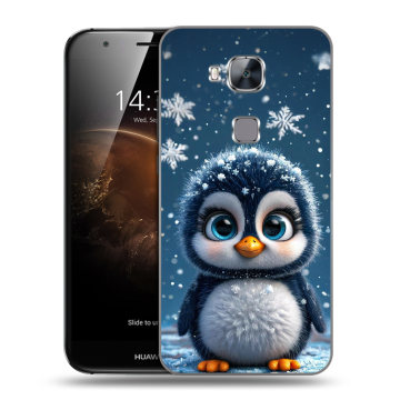 Пластиковый чехол на Huawei G8 с принтом Новый год Пластиковый чехол на Huawei G8 с принтом Новый год