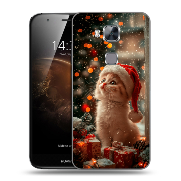 Пластиковый чехол на Huawei G8 с принтом Новый год Пластиковый чехол на Huawei G8 с принтом Новый год